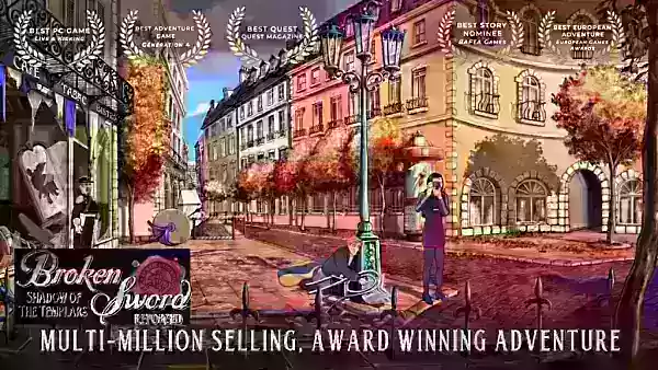 "90s Classic Broken Sword: Shadow of the Templars Gets Mobile Reforged Version"