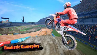 Motocross Stunt Bike Racing 3d Captura de tela 1