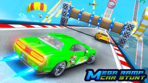 ภาพหน้าจอ Ramp Car Games: GT Car Stunts 1