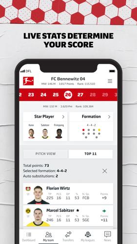 Bundesliga Fantasy Manager应用截图第3张