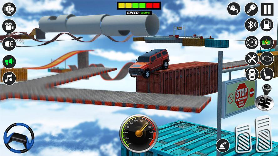 Mega Ramp Car Stunt Games 3dスクリーンショット1