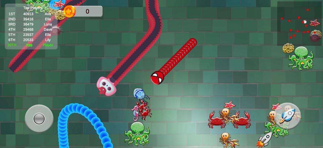 Snake Zone.io Slither Worm Screenshot 1