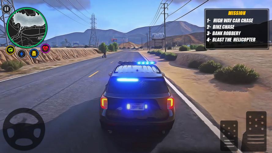 Police Van Driving: Cop Games ကိုဖန်သားပြင်3