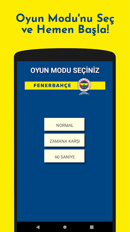 Fenerbahçe Futbolcu Kart Eşleştirme Oyunu Screenshot 1