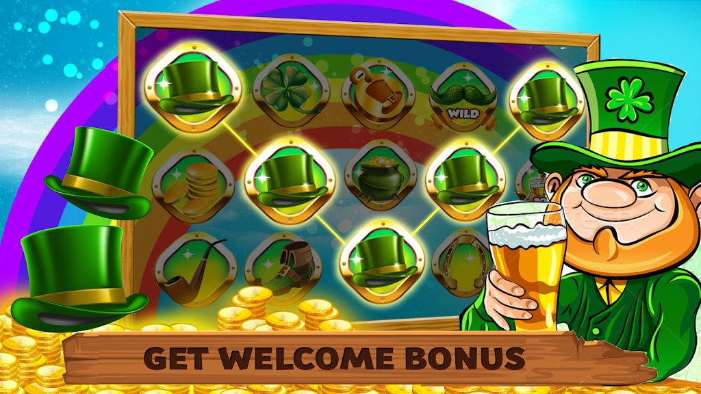 Lucky Irish Win Slots Machines स्क्रीनशॉट 2