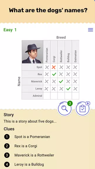 Cross Logic: Smart Puzzle Game screenshot 0