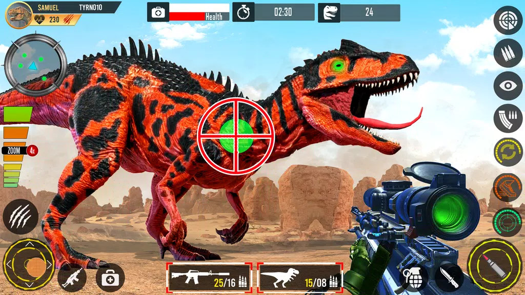 Real Dino Hunting Gun Games screenshot 0