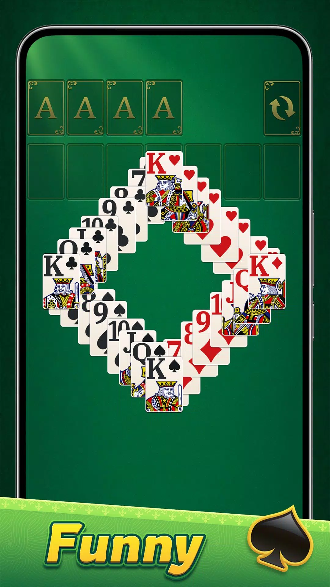 Classic Solitaire: Regal Card屏幕截圖2