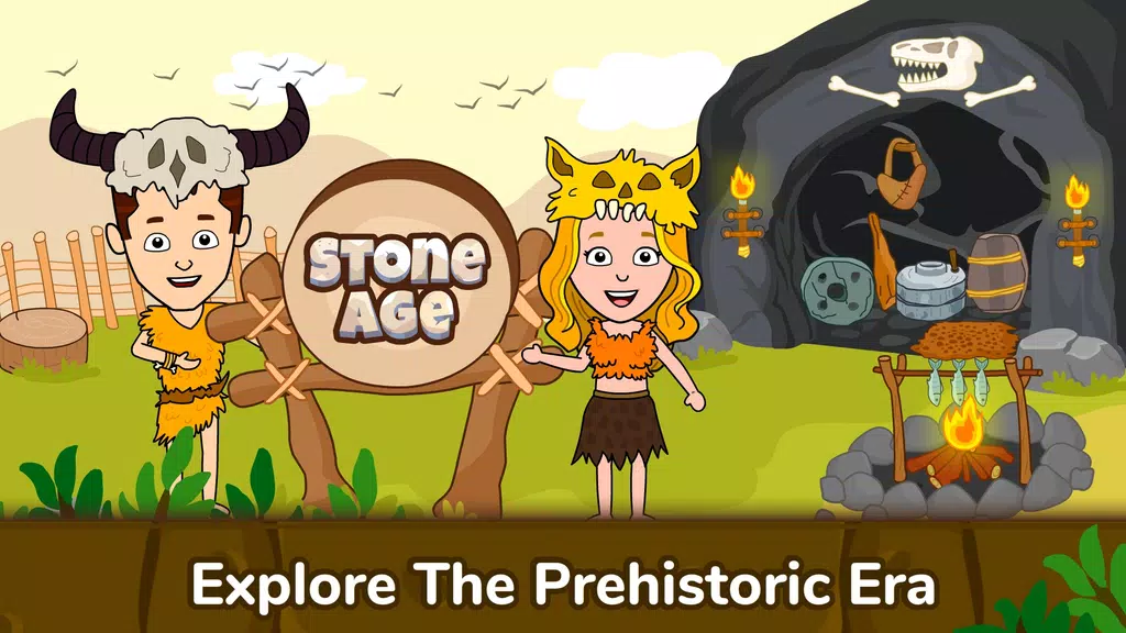 Caveman Games World for Kids screenshot 0
