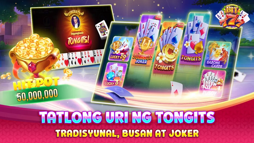 Bit777 - Tongits Pusoy Global ကိုဖန်သားပြင်3