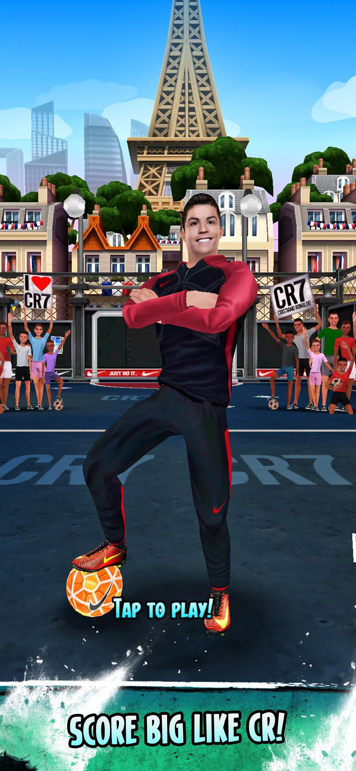 Ronaldo: Kick'n'Run Football Captura de tela 2