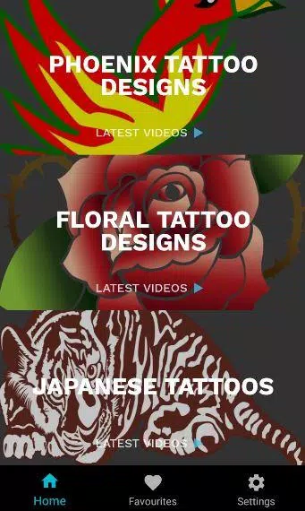 Learn to Draw Tattooスクリーンショット0