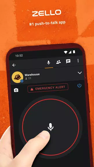 Zello PTT Walkie Talkie屏幕截圖1