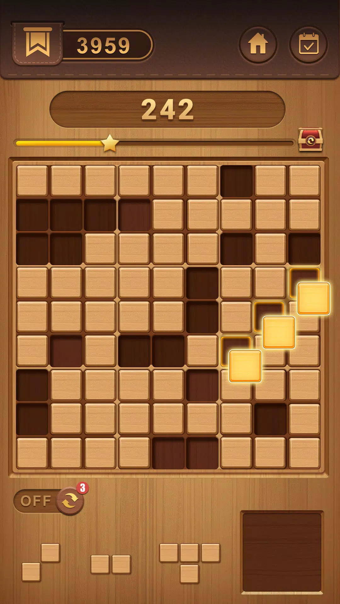 Block Sudoku Woody Puzzle Game ảnh chụp màn hình 3