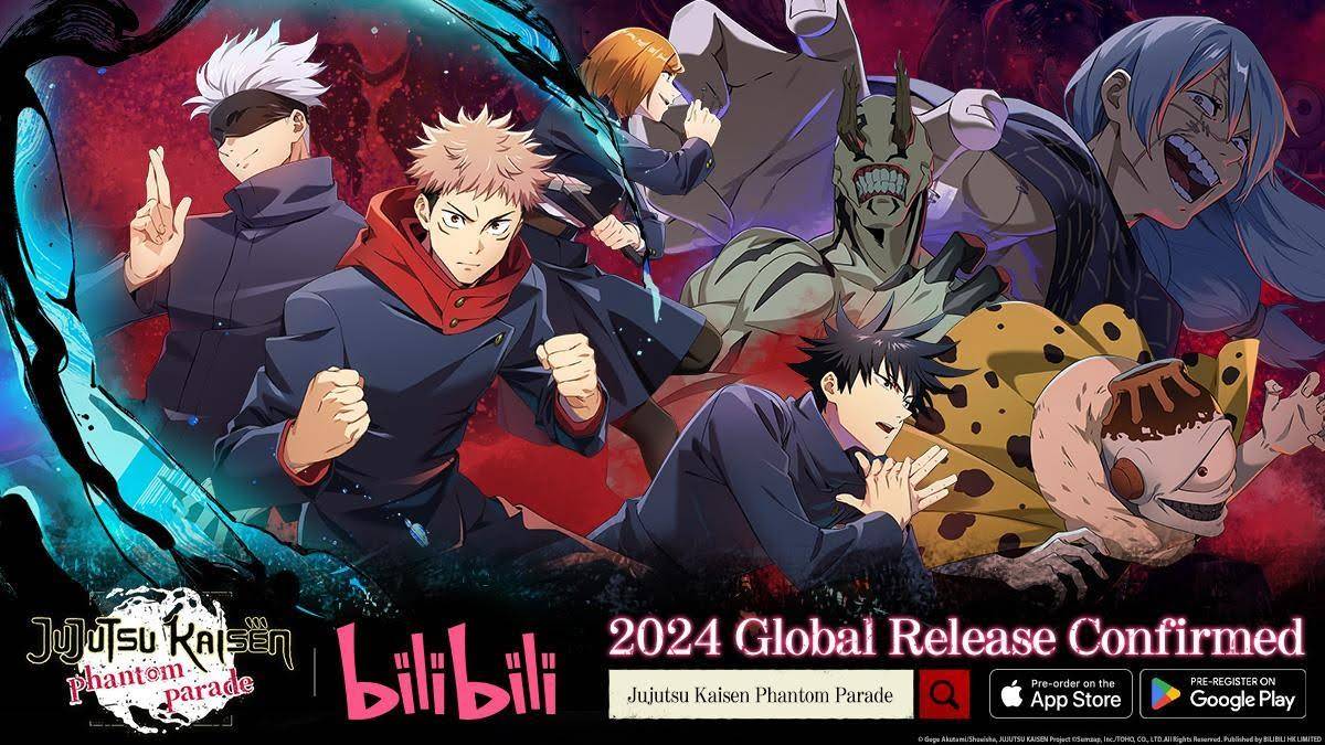 2024 년까지 전 세계적으로 'Jujutsu Kaisen Mobile'을 시작하는 Bilibili 게임
