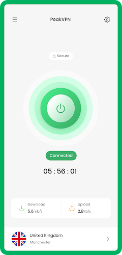 Screenshot PeakVPN - Fast And Secure 2