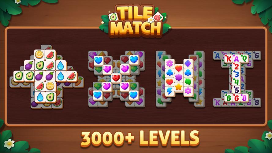 Tile Match - Match Animal captura de pantalla 1