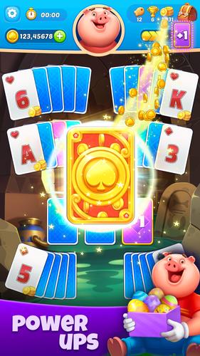 Solitaire TriPeaks Happy Land captura de pantalla 1