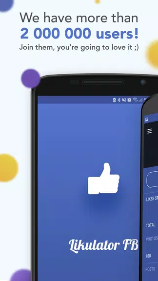 ภาพหน้าจอ Likulator for Instagram and FB 0
