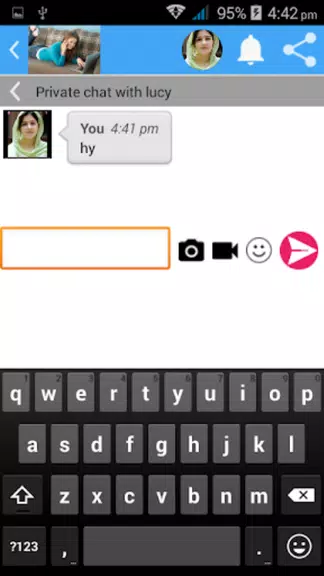 Online Girls Chat with Boys capture d’écran 3