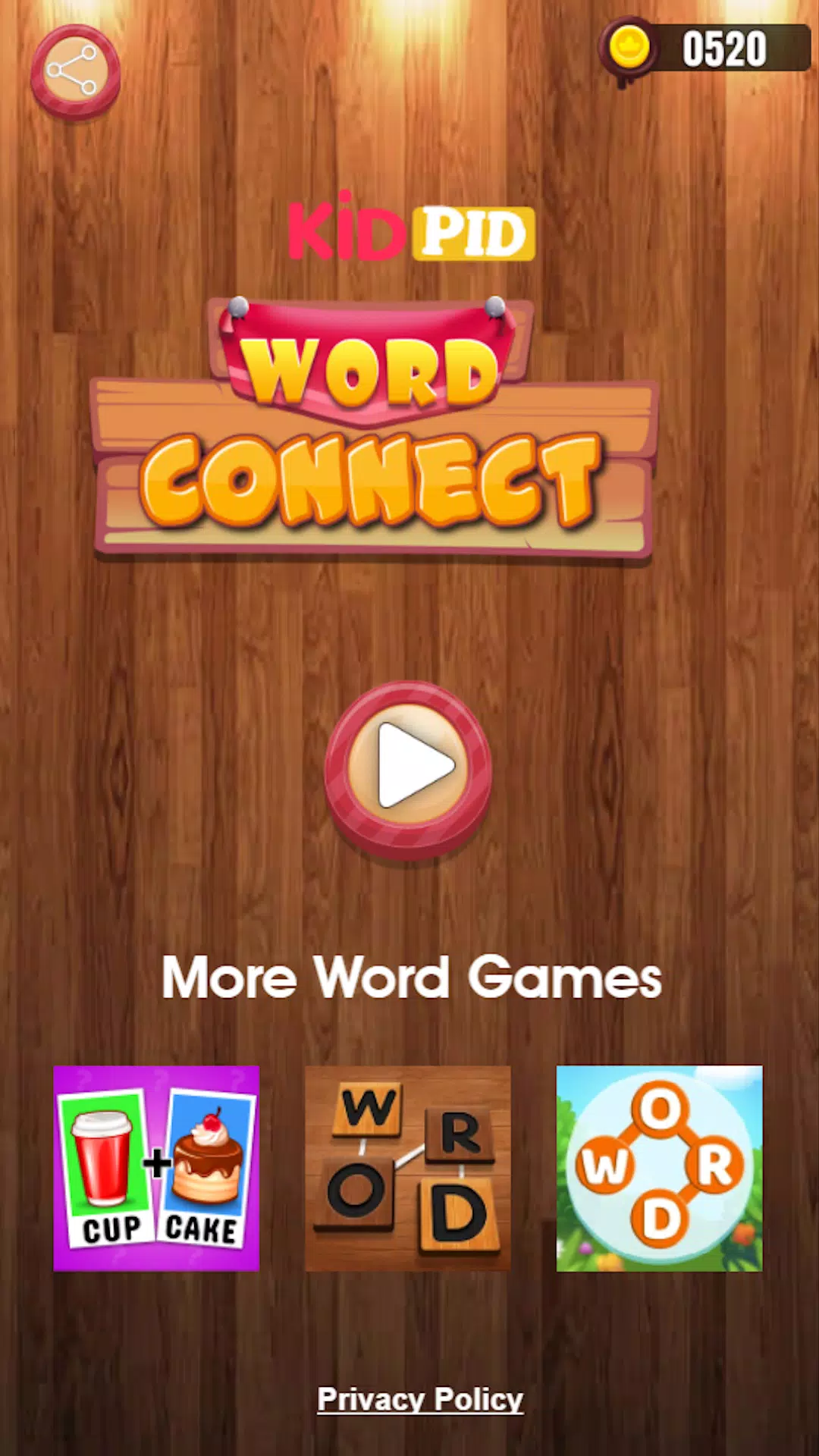 Kidpid Word Connect zrzut ekranu 1