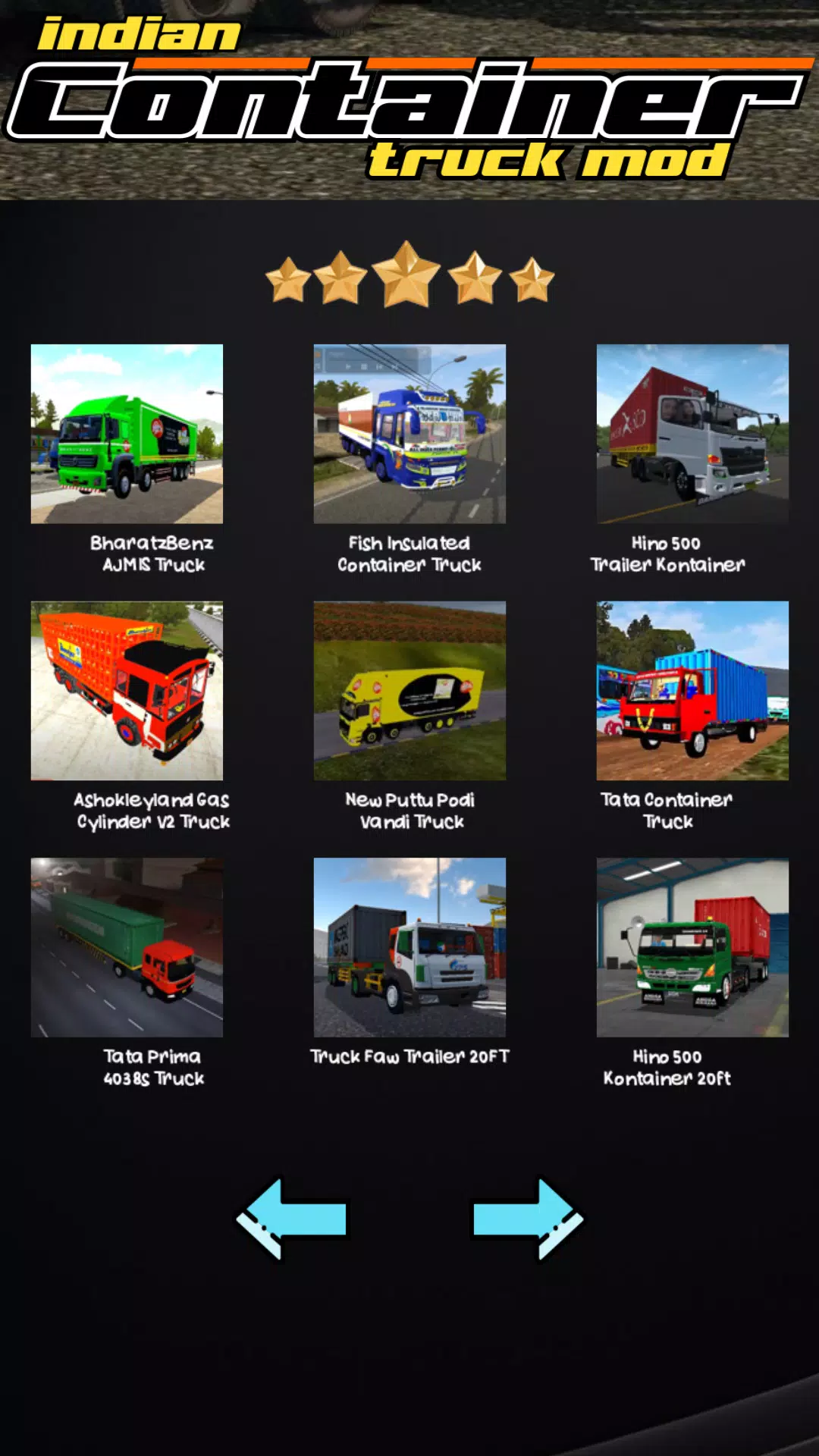 Indian Container Truck Mod ဖန်သားပြင်ဓာတ်ပုံ 2