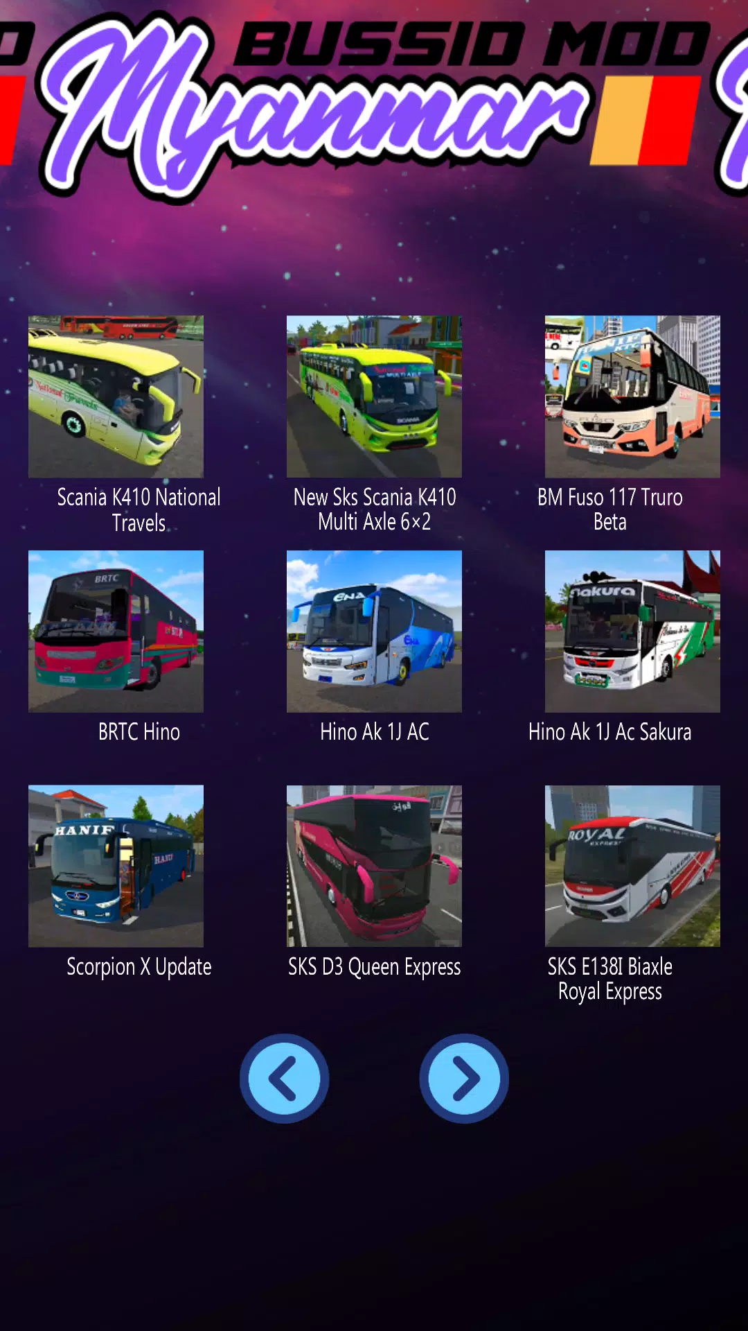 Mod Bussid Myanmar captura de pantalla 2