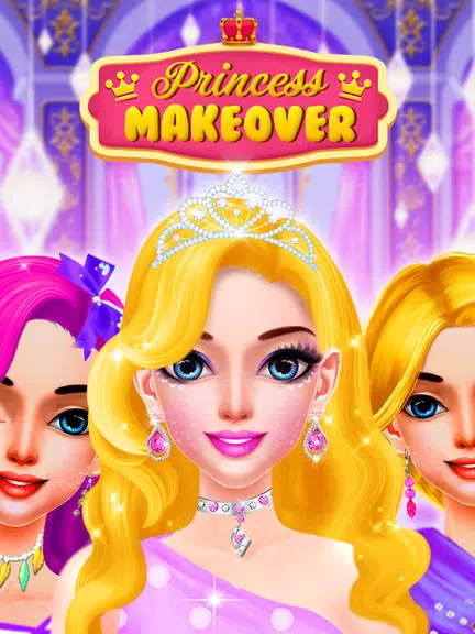 Pink Princess MakeUp Salon captura de pantalla 0