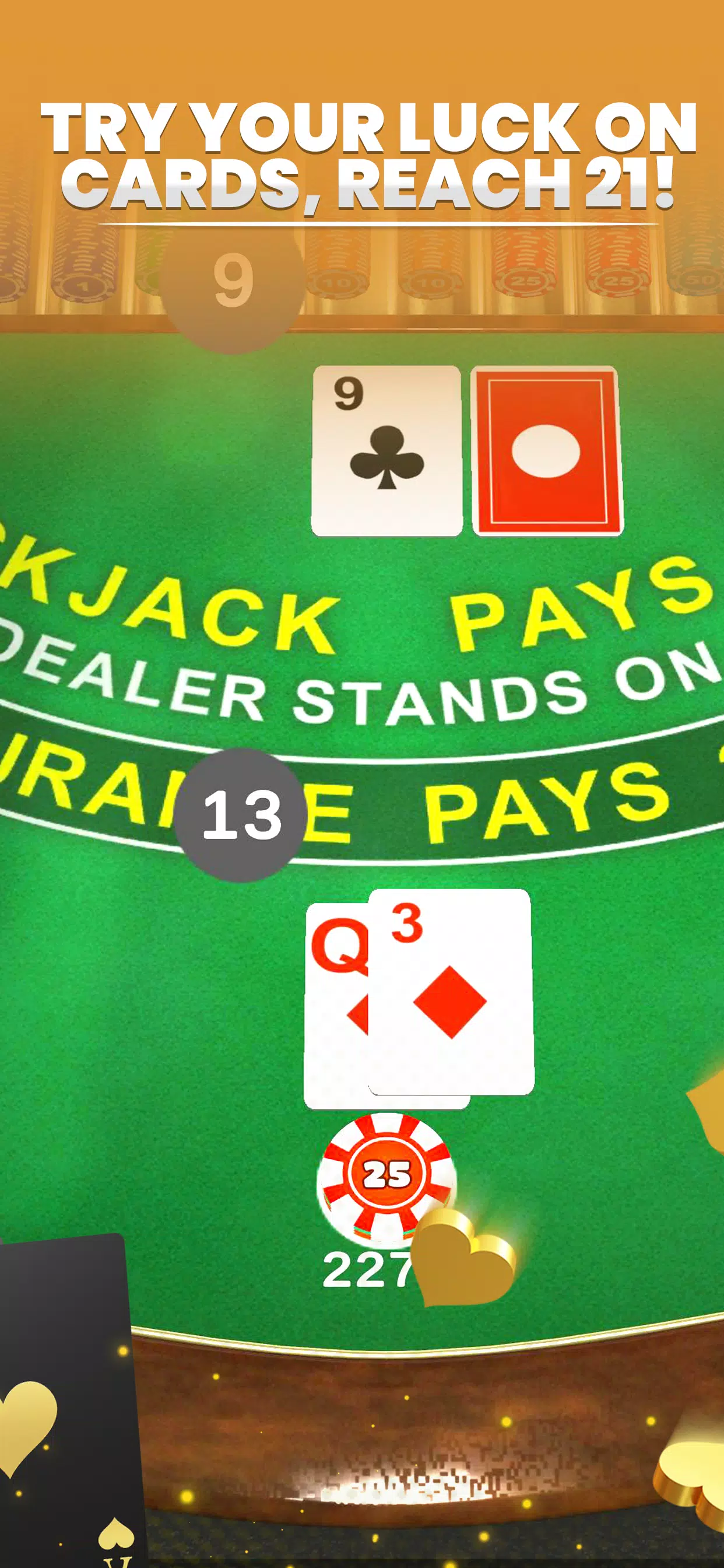 Mega Blackjack - 3D Casino MOD screenshot 3