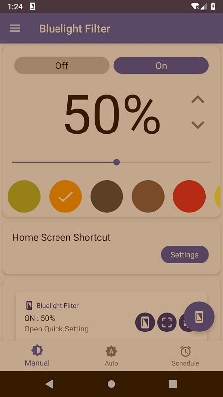 Bluelight Filter for Eye Care ภาพหน้าจอ 1