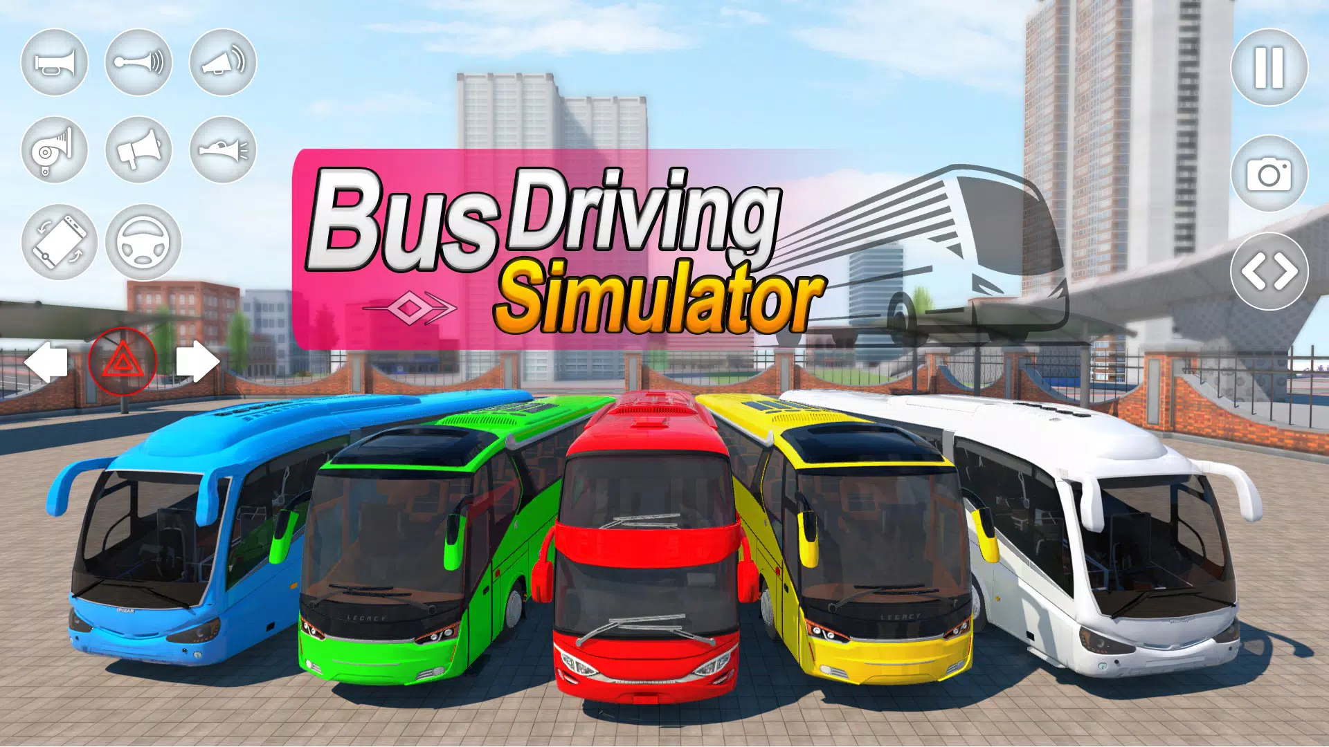 ภาพหน้าจอ Bus Driving Games 3d Simulator 3