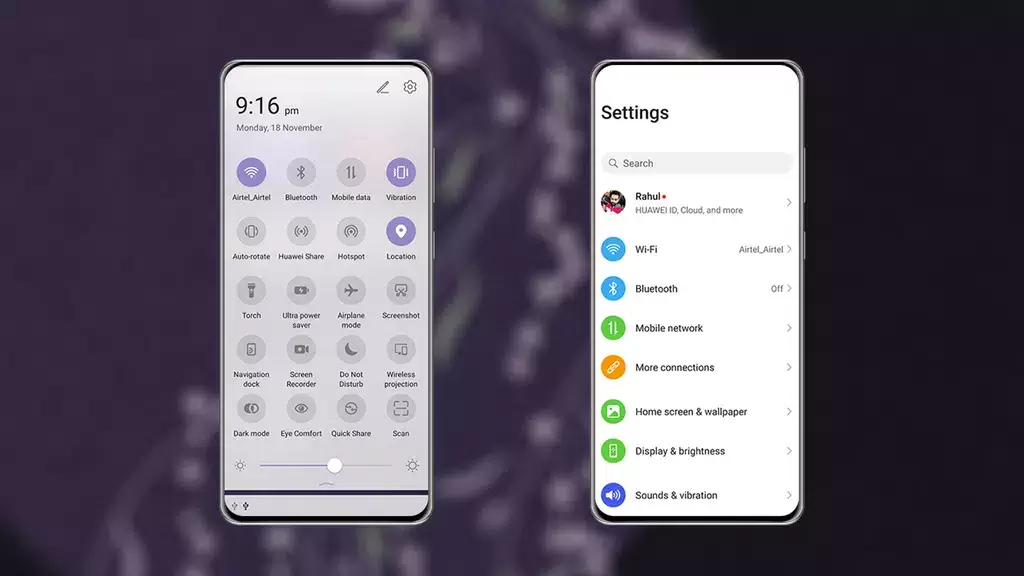 PixPurple EMUI MagicOS Theme ကိုဖန်သားပြင်3