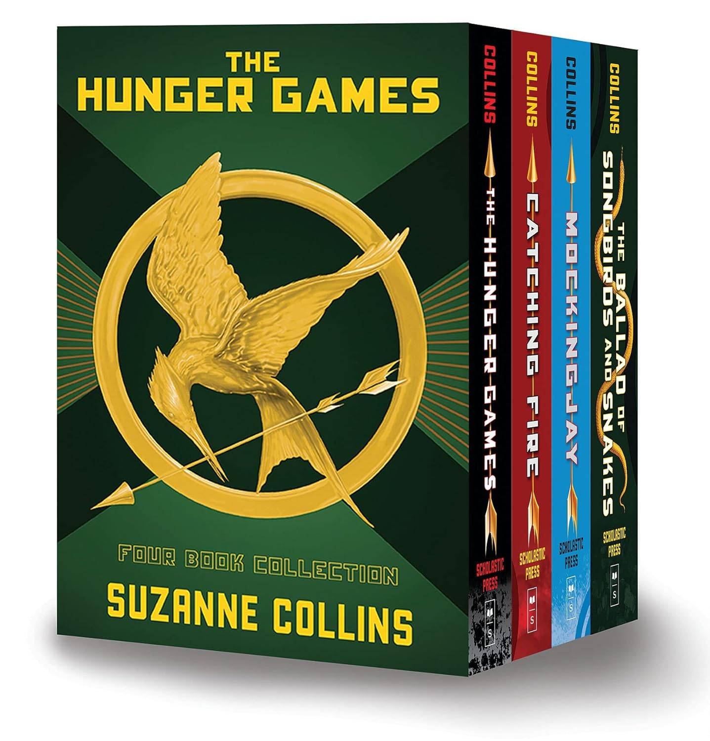 Gry Hunger Games 4-book twarda okładka