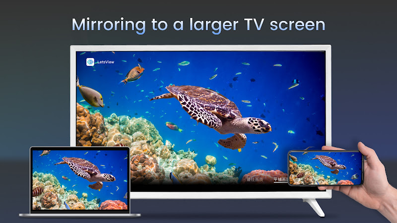 LetsView TV: Screen Mirroring Скриншот 0