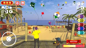 Kite Sim: Kite Flying Games स्क्रीनशॉट 1