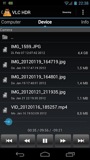VLC HD Remote (+ Stream)屏幕截圖1