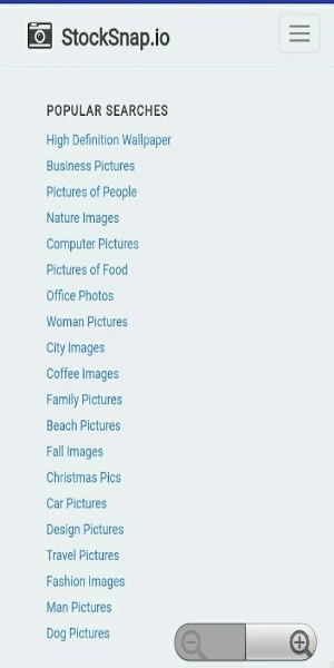 StockSnap.io Screenshot 1