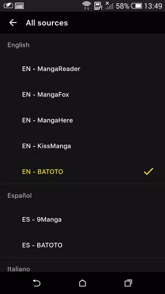 Manga K captura de pantalla 0