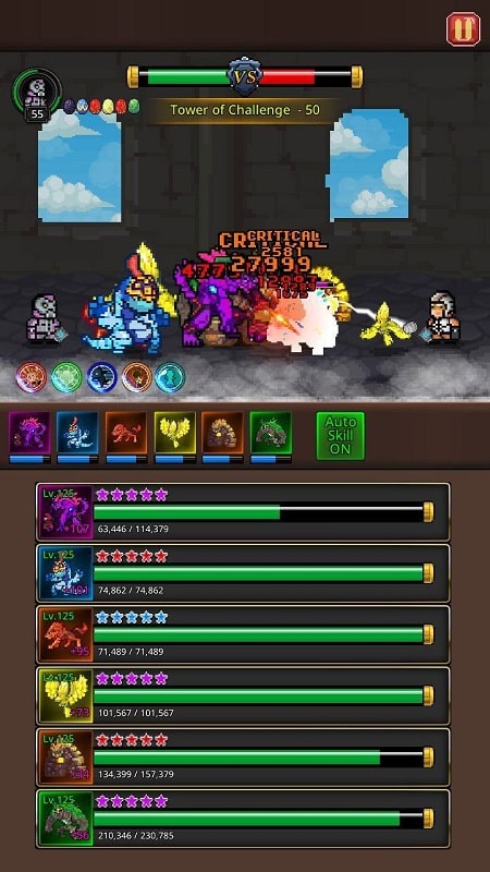 ภาพหน้าจอ Grow Merge Monsters 1