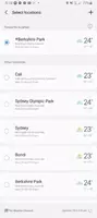 Samsung Weather屏幕截圖3