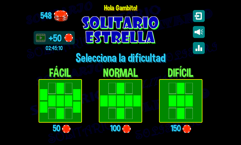 Solitario Estrella屏幕截圖2