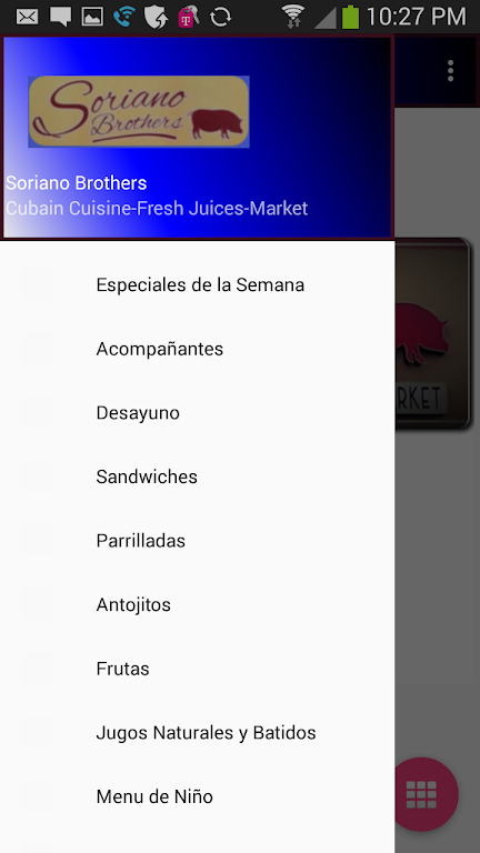 Soriano Brothers Cuban Cuisine屏幕截圖1