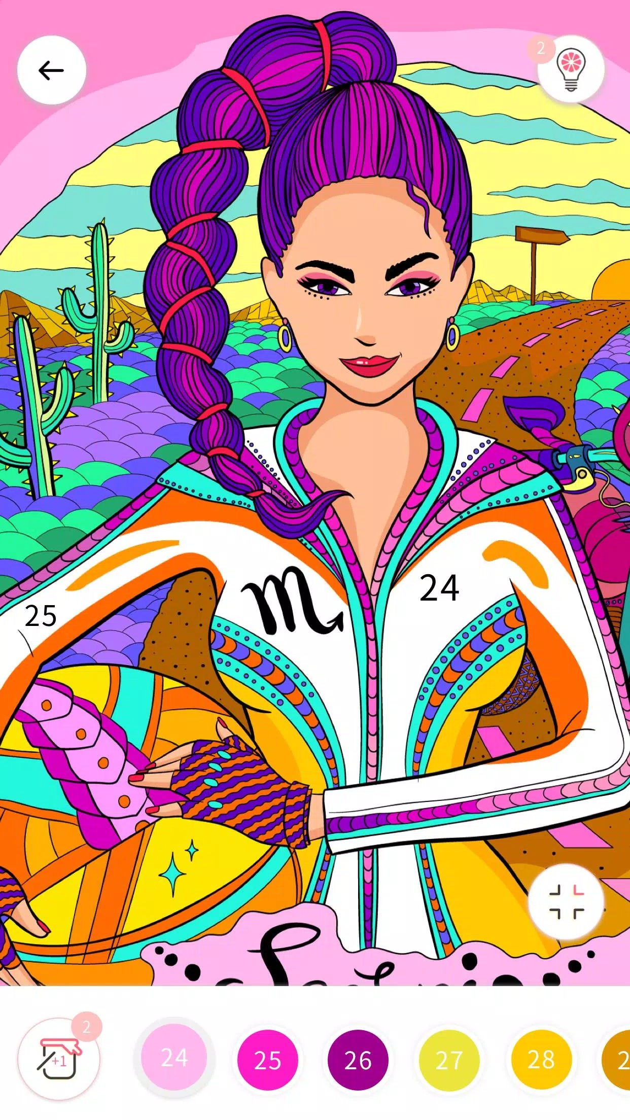 Fun Color by Number Book屏幕截圖3