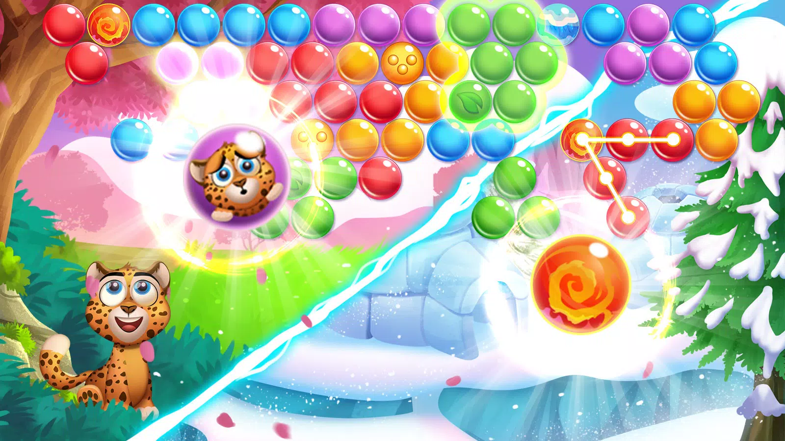 Bubble Pop: Wild Rescueスクリーンショット0