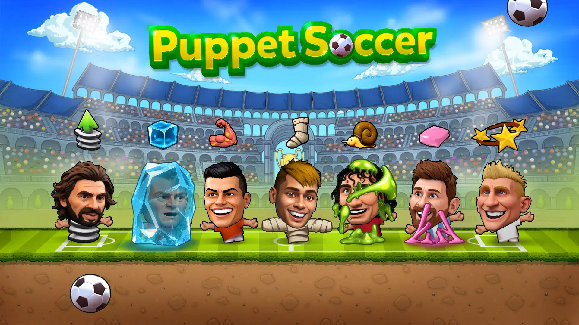 Puppet Soccer - Football screenshot 3