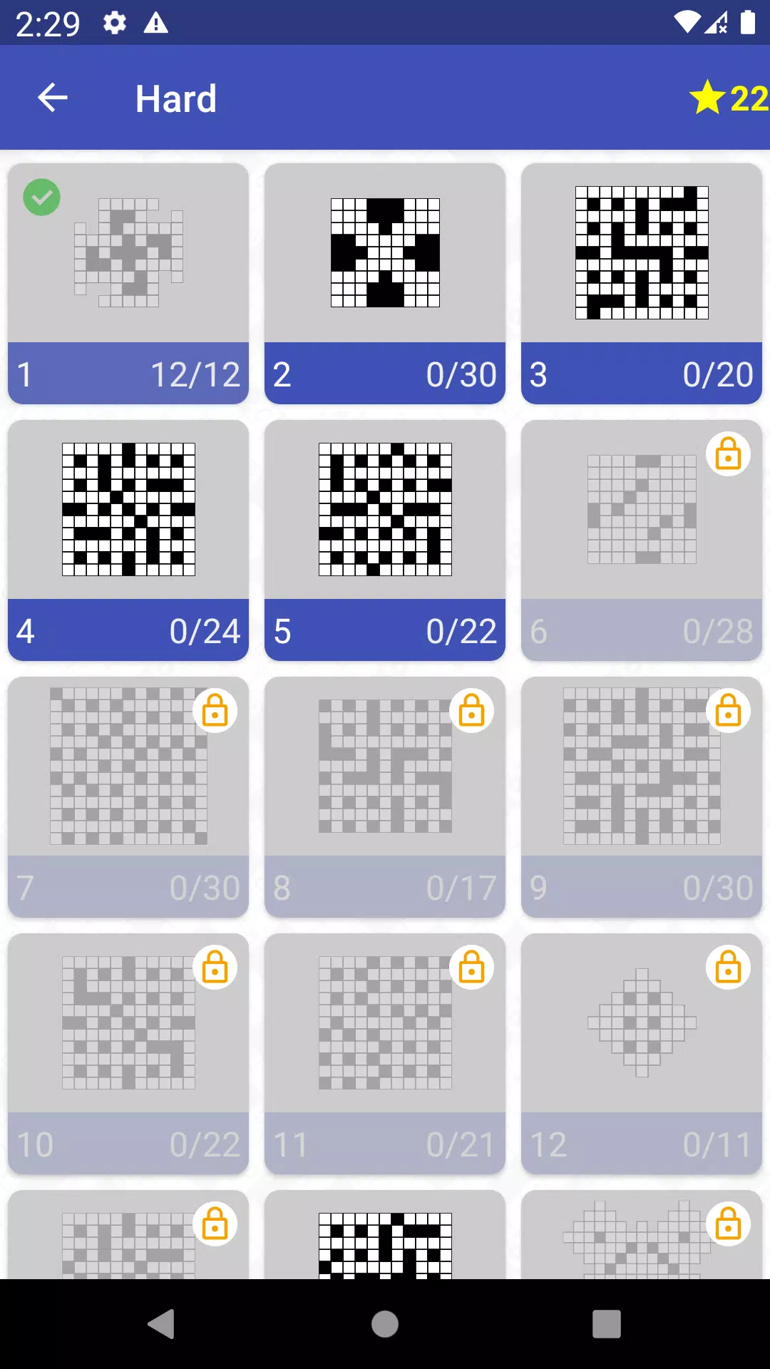 English Crossword puzzle屏幕截圖2