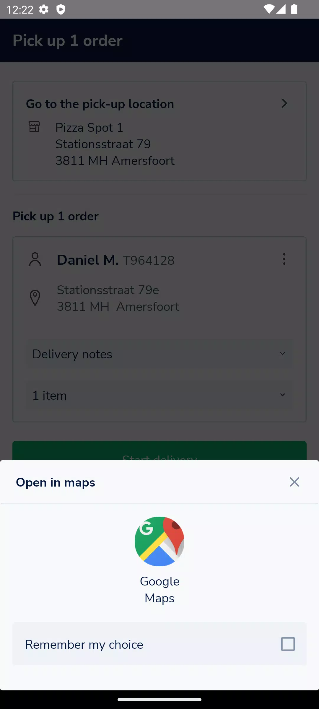 Deliverect for Couriers ảnh chụp màn hình 2