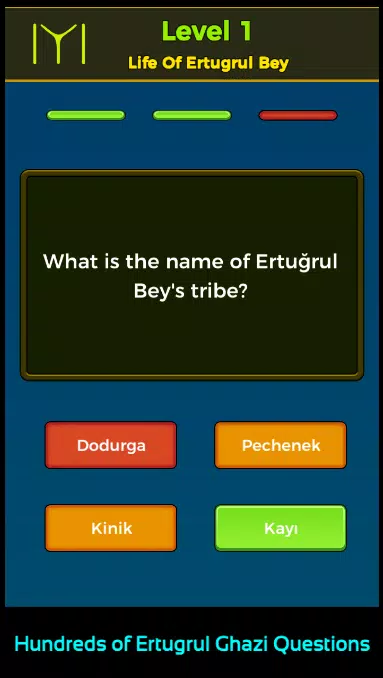 Ertugrul Ghazi Quiz Game স্ক্রিনশট 1