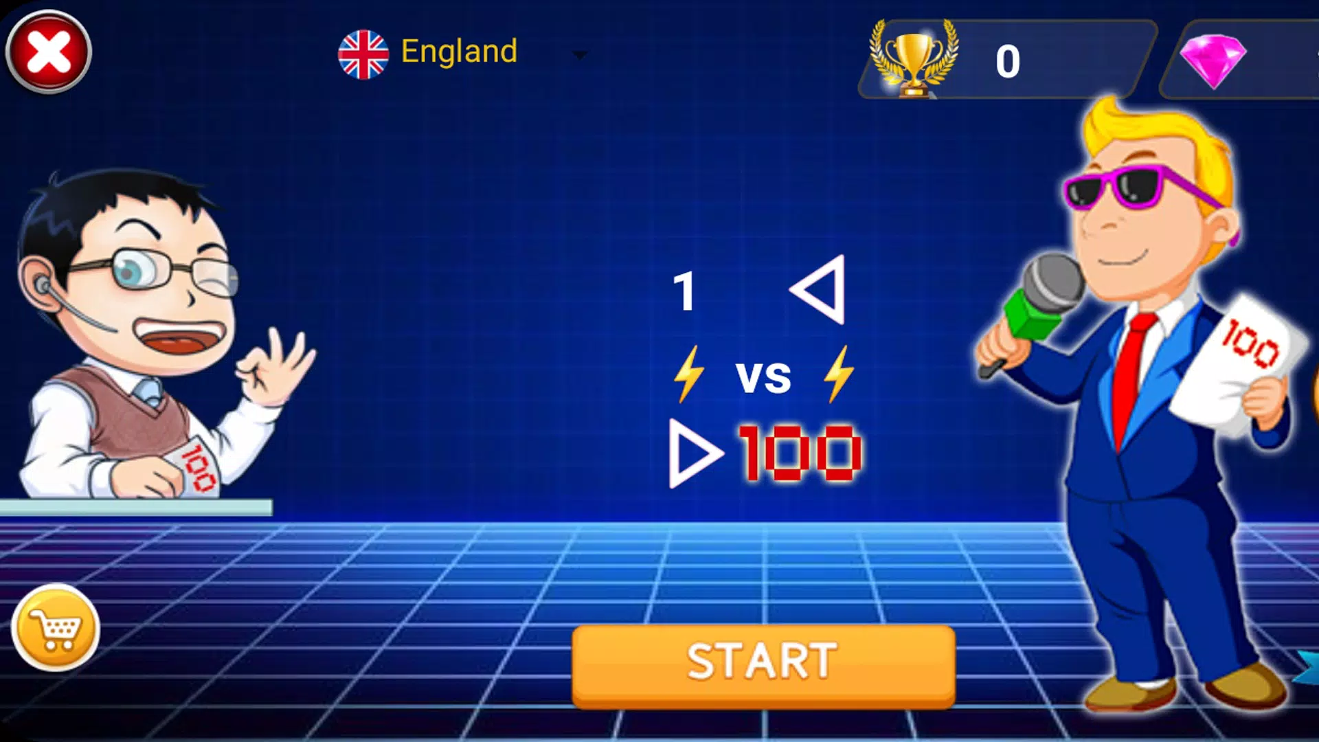 ภาพหน้าจอ 1 vs 100 3