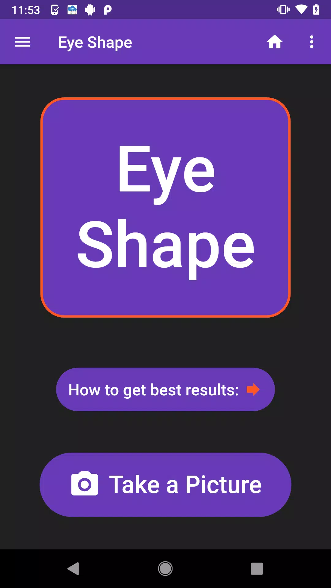 Eye Shape screenshot 0